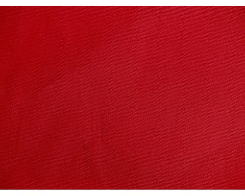 Plain Cotton Poplin Fabric -  Red